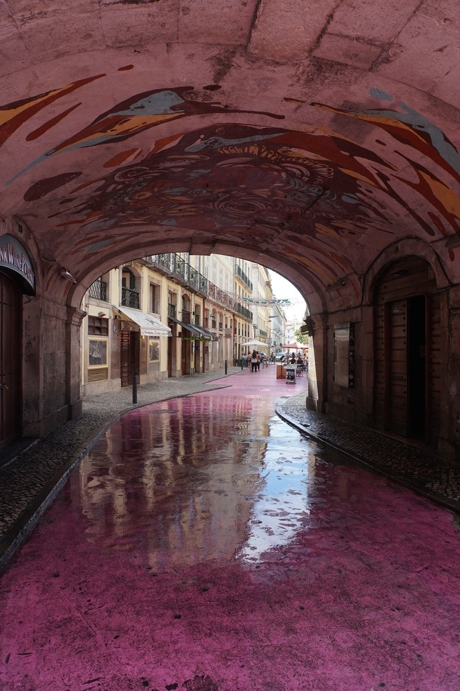 Pink Street, Lissabon